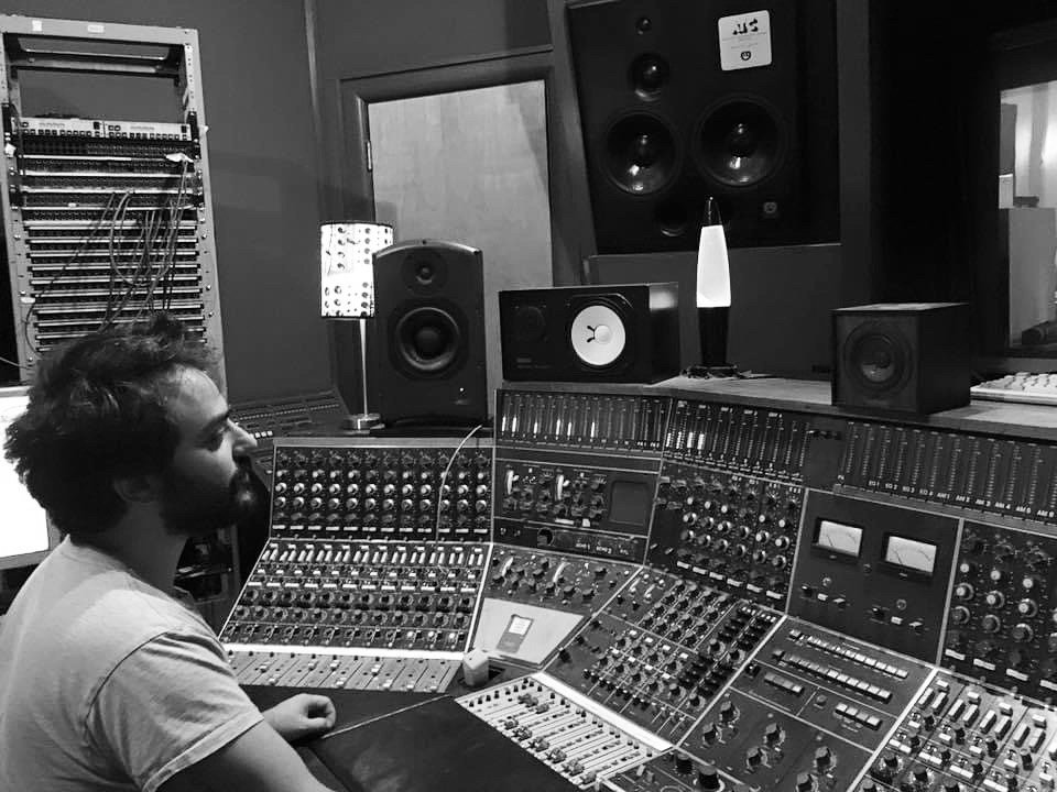 Matt Werden at Magic Shop Recording Studio